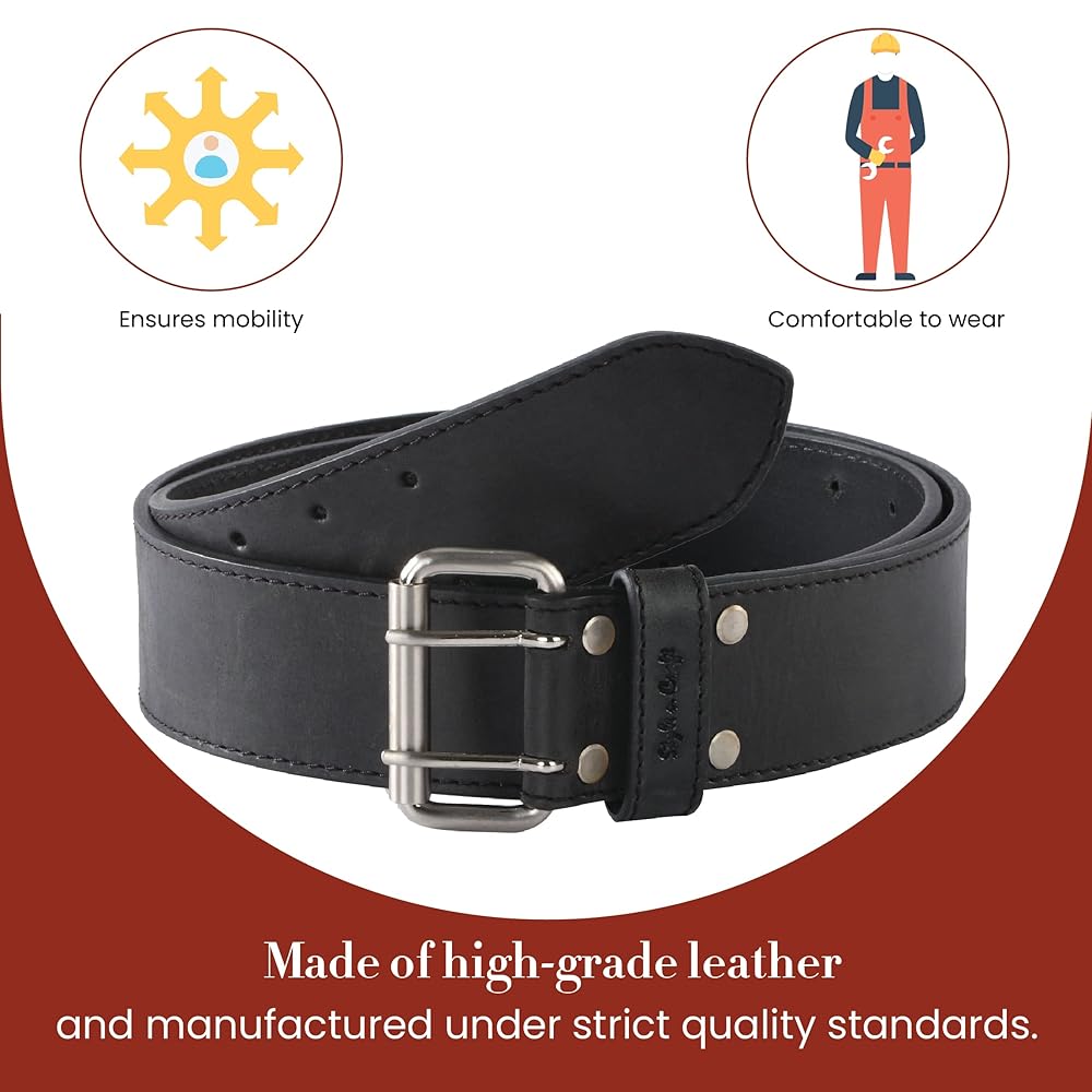 小物 double W leather belt XZQTIVE Double Grommet PU Leather Belt for Women Men Punk